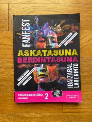 Filosofiaren Historia 2 Batxilergoa