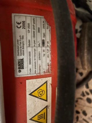 Compresor de aire Black & Decker CP2525