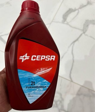 4 Botes Aceite CEPSA Fueraborda 1L