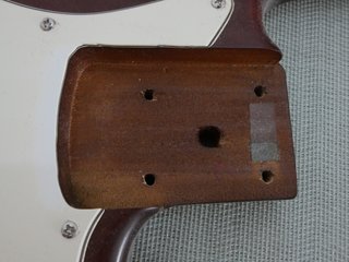 Cuerpo Bajo Eléctrico Jazz Bass Marrón