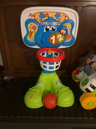 Canasta Baloncesto Infantil Elefante (costo 43€)