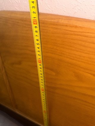 Cabecero de cama de madera