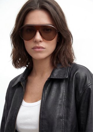 Gafas de sol D.Franklin Icon Crystal Brown – NUEVA