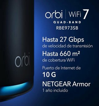 Router internet Mesh WiFi 7 Orbi 970