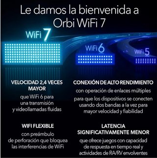 Router internet Mesh WiFi 7 Orbi 970