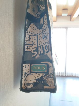 Bolso TOUS multicolor con estampado de esquí