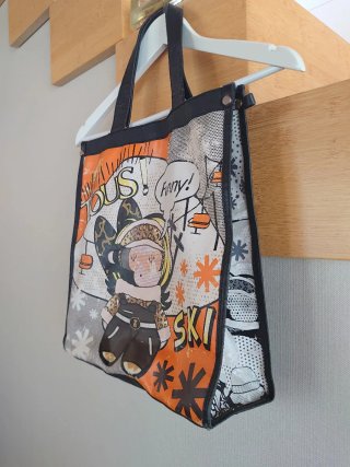 Bolso TOUS multicolor con estampado de esquí