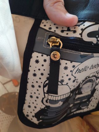 Bolso TOUS multicolor con estampado de esquí
