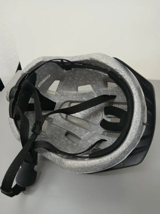 Capacete Ciclismo Branco e Cinza