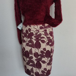 Falda Hoss Intropia Talla 40 Estampada