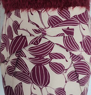 Falda Hoss Intropia Talla 40 Estampada
