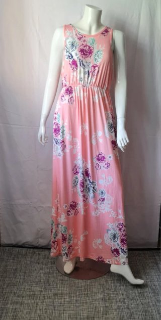 Vestido largo floral talla 42-44