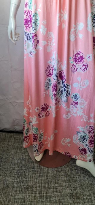 Vestido largo floral talla 42-44
