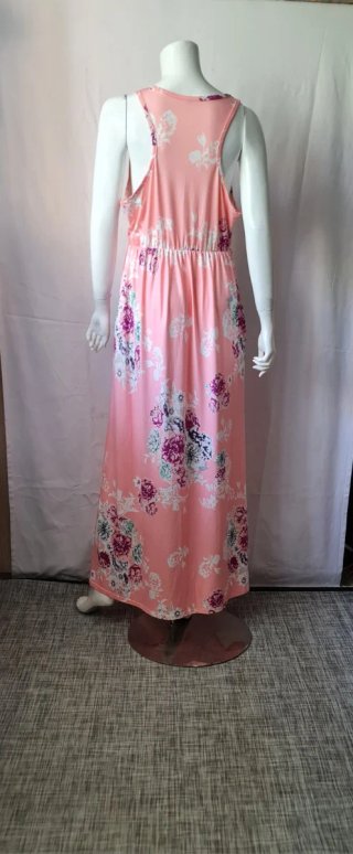 Vestido largo floral talla 42-44
