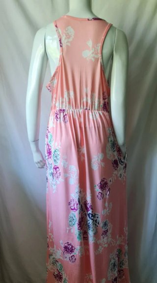 Vestido largo floral talla 42-44