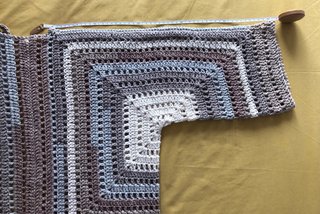 Chaqueta Kimono Tejida a Mano Talla Única