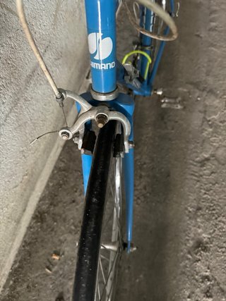 Bicicleta Clásica Shimano Azul