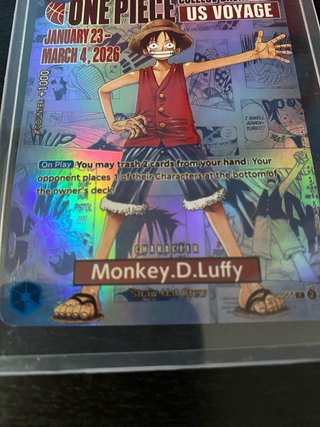 One Piece TCG Monkey D. Luffy P-055 Promo