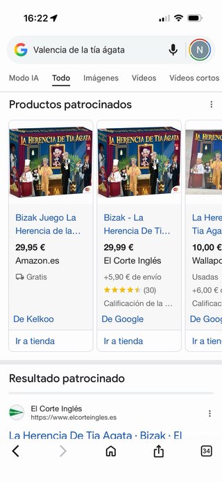Juego de mesa La Herencia de Tía Ágata