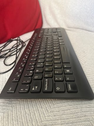Teclado Lenovo USB Negro
