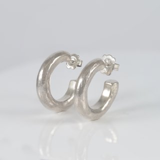 Pendientes Tous de aro de plata 925 Duna Tube