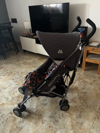 Silla de paseo Maclaren multicolor saco y plástico