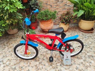 Bicicleta Paw Patrol Roja