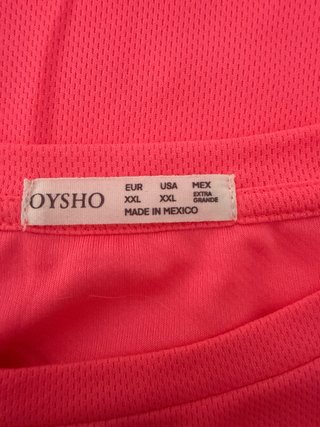 Camiseta Oysho Carrera Mujer 2023 Talla XXL
