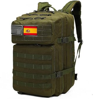 Mochila Táctica Militar 50L MOLLE Negra