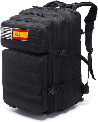 Mochila Táctica Militar 50L MOLLE Negra