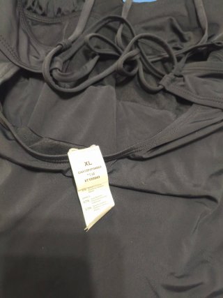 Bañador Cupshe Negro Talla XL
