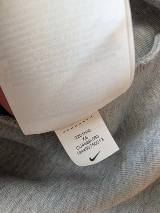 Nike Tech Fleece Sudadera Gris Talla XS