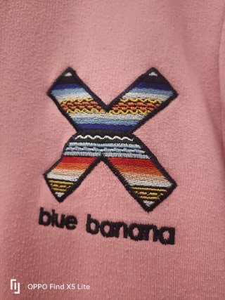 Sudadera Pink Blue Banana