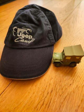 Berretto Jeep per bambini blu navy