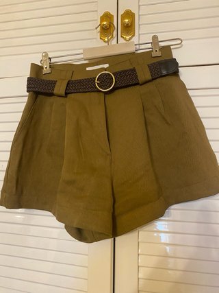 Shorts H&M Verde Oliva