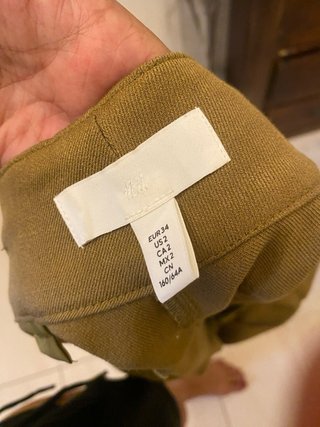 Shorts H&M Verde Oliva