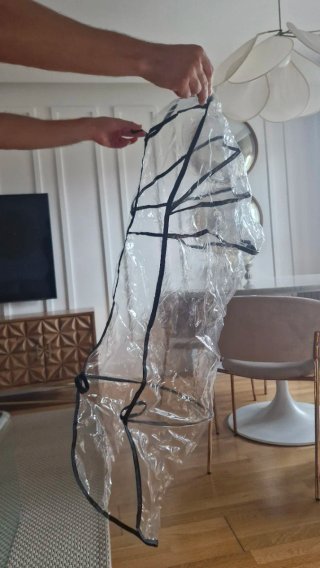 Funda lluvia silla de paseo ligera