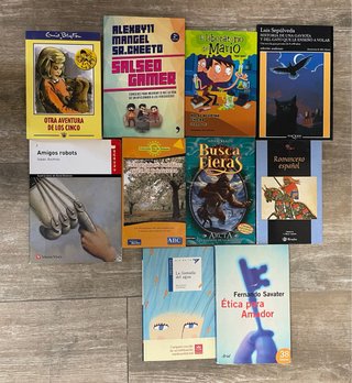 Lote libros juveniles