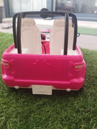 Coche de playa Barbie y Ken