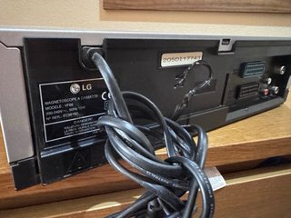 Reproductor VHS LG Crystal Live Picture