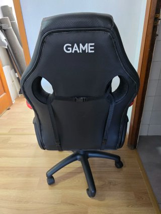Silla Gaming GAME Negra y Roja