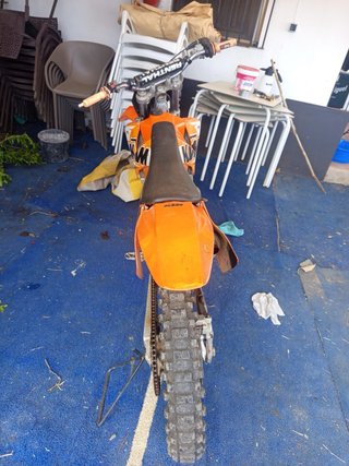 KTM 125 Enduro/Motocross Naranja