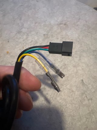 Acelerador bicicleta eléctrica con pantallaLED