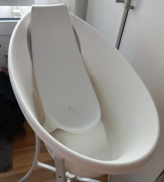 Bañera bebé Shnuggle con patas
