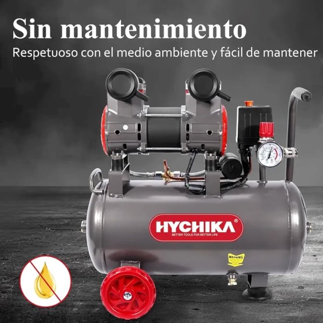 HYCHIKA Compresor Aire Compresor Silencioso Portát