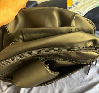 Bolsa cabina Spilbergen negra bajo asiento