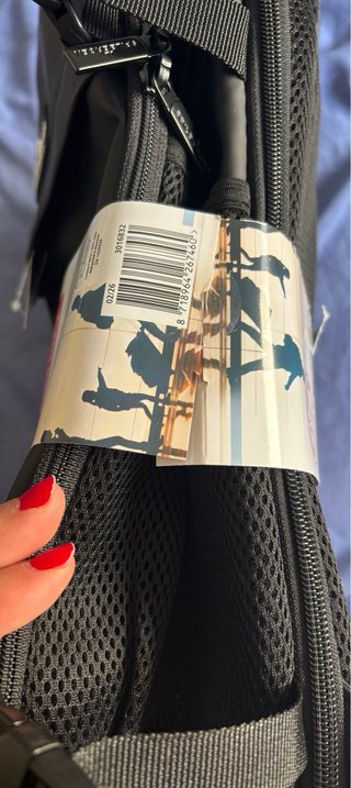 Bolsa cabina Spilbergen negra bajo asiento