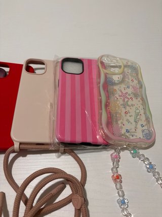 Lote 6 fundas iPhone 13