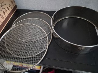 Tamiz de cocina metálico