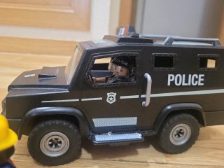 Playmobil Coche Policia y Figuras